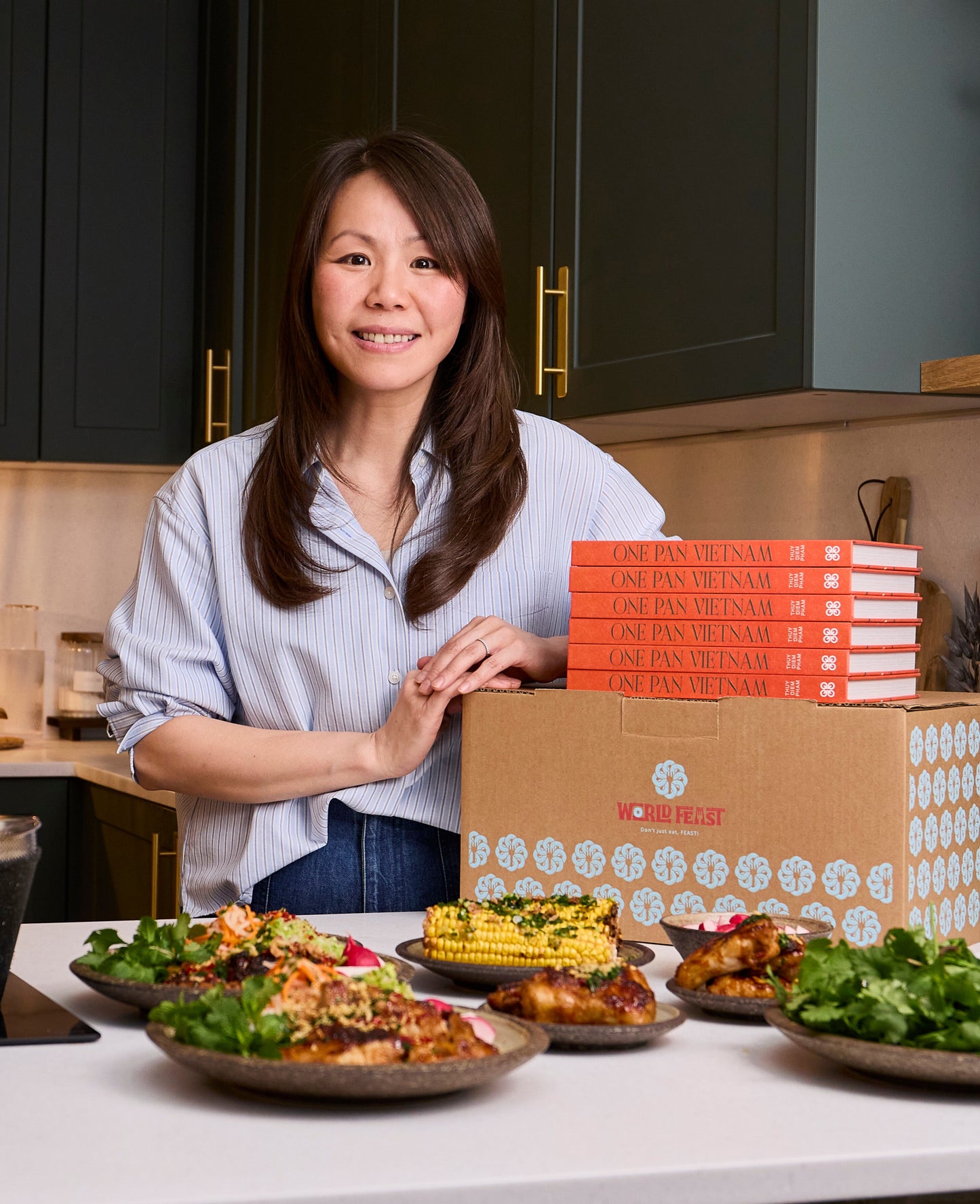 Thuy's Vietnamese Feast for 4 by Guest Chef Thuy Diem Pham