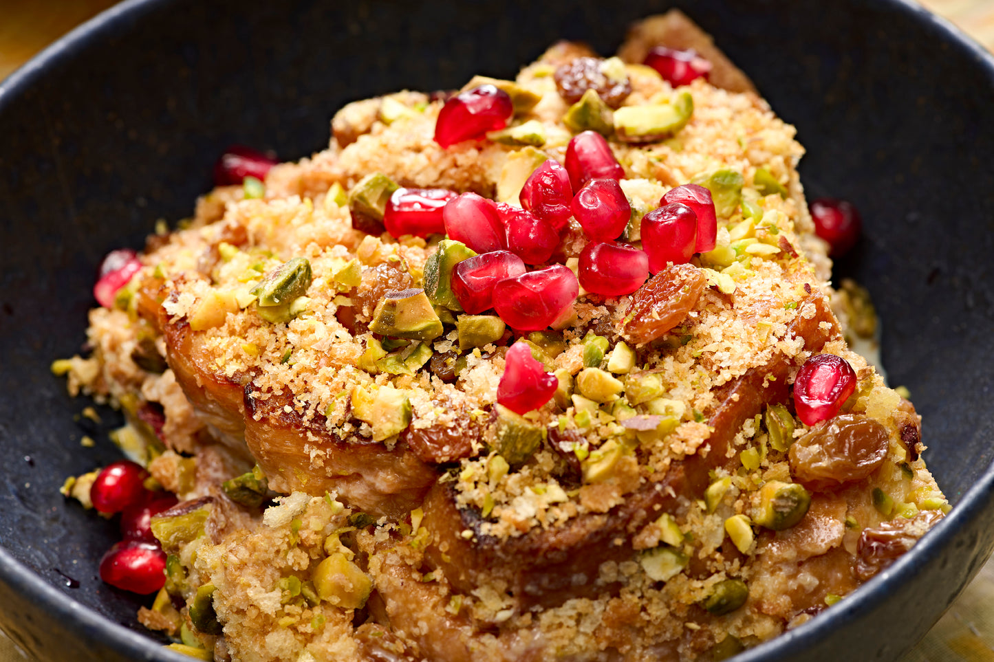 Shahi Tukda - Indian Bread & Butter Pudding with Rose Water & Cardamom (serves 2)