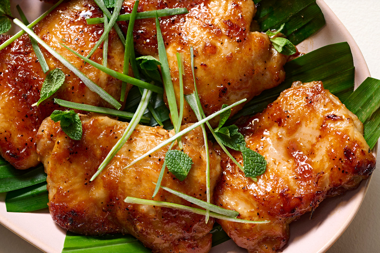 Grilled Lemongrass Chicken Thighs - Gà Nướng Sả