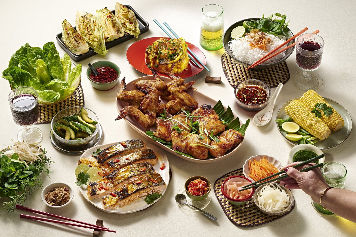 Thuy's Vietnamese Feast for 4 by Guest Chef Thuy Diem Pham (WF)