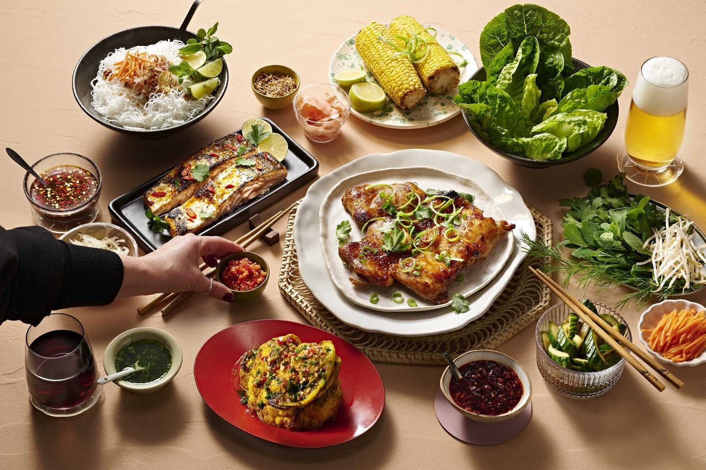 Thuy's Vietnamese Feast for 3 by Guest Chef Thuy Diem Pham (WF)
